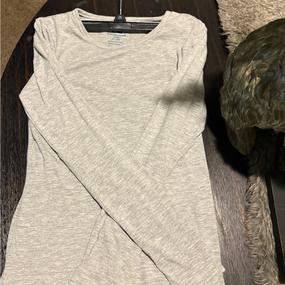 Adar nursing under scrub Light Gray Women's Long Sleeve Top